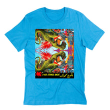 Load image into Gallery viewer, A Kid Strikes Back Tee in Blue