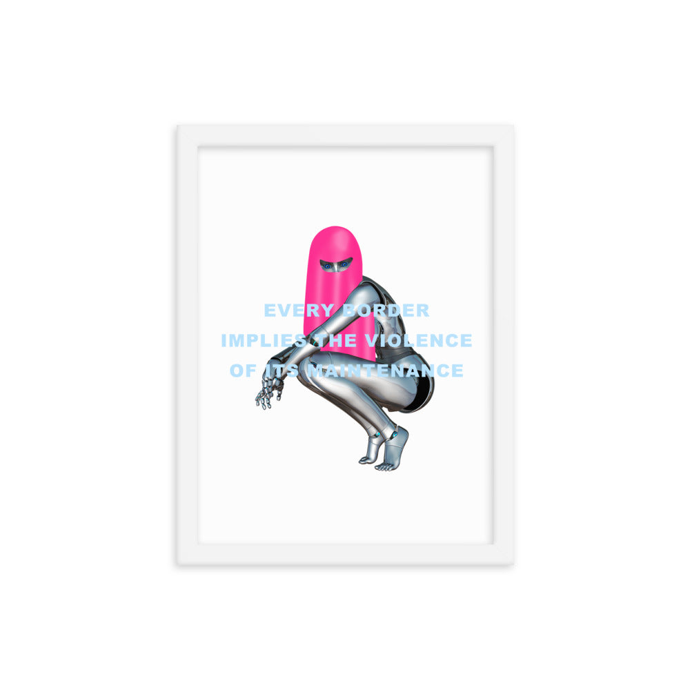 Anti Border Android Framed Print – The Ones We Love