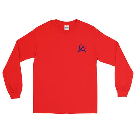 Club Longsleeve Tee in Red